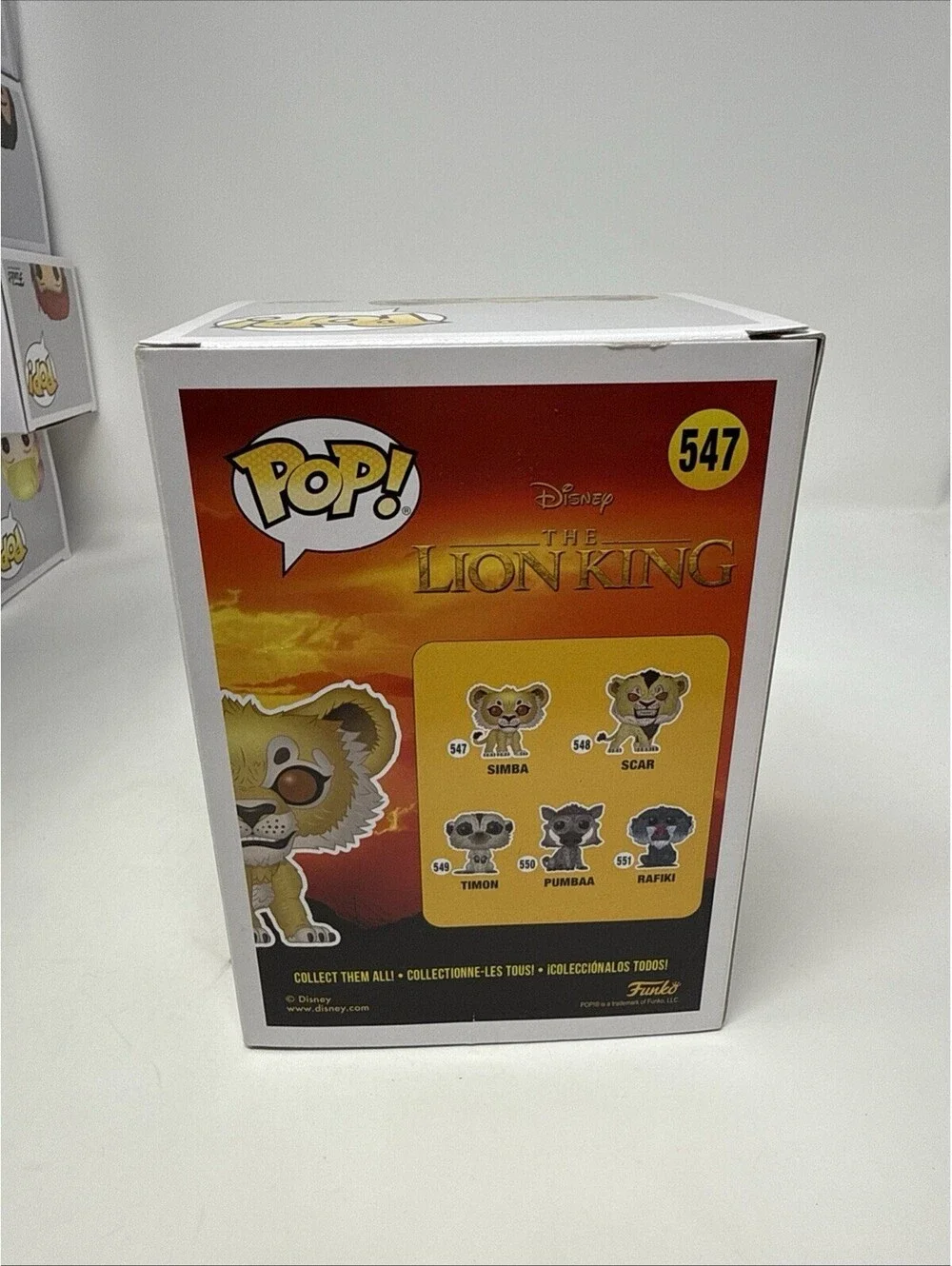 Funko Pop! Simba 547 The Lion King Live-Action Disney Vinyl Figure